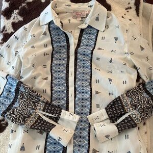 Panhandle Brand lightweight button-up shirt